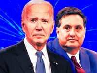 A photo illustration of President Joe Biden and White House Chief of Staff Ron Klain.