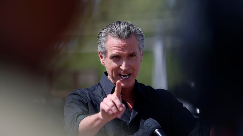 Gavin Newsom has been in a fierce public battle with Trump after the president sent troops to Los Angeles.