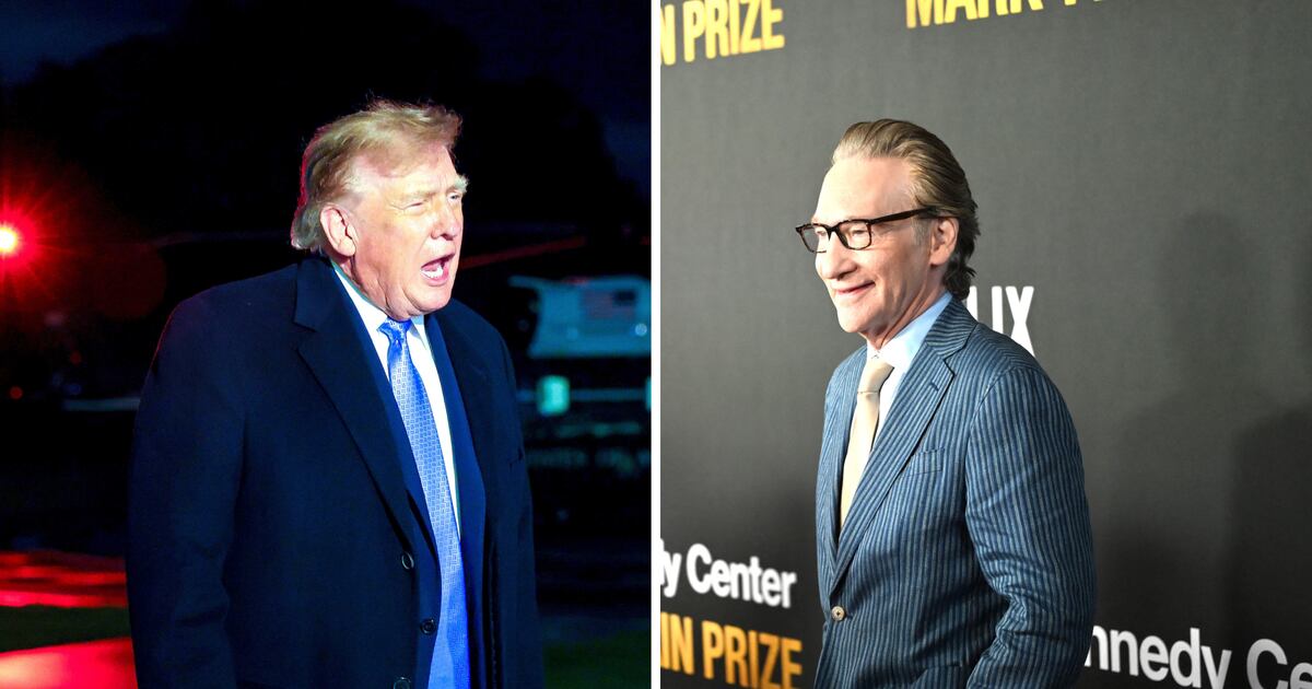 Trump, 80, Melts Down at Bill Maher, 70, in 8 A.M. Ragepost