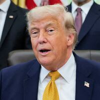 President Donald Trump speaks on the day he signs an executive order regarding Quantum Computing, in the Oval Office at the White House in Washington, D.C., on June 22, 2026.