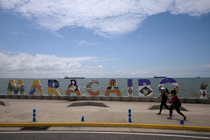 Lake Maracaibo in Maracaibo, Venezuela.