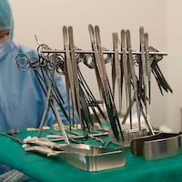 A kidney transplant in Nice, France.