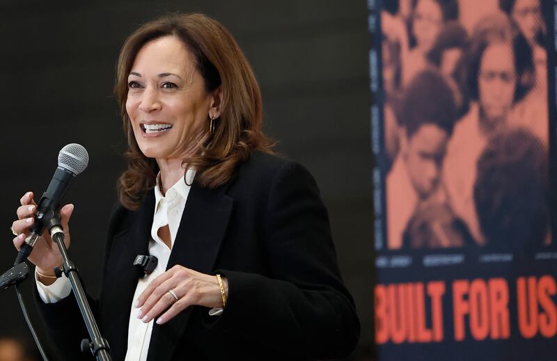 Former Vice President Kamala Harris, pictured June 6, announced on July 30 that she would not run for governor of California in 2026 after months of deliberations.