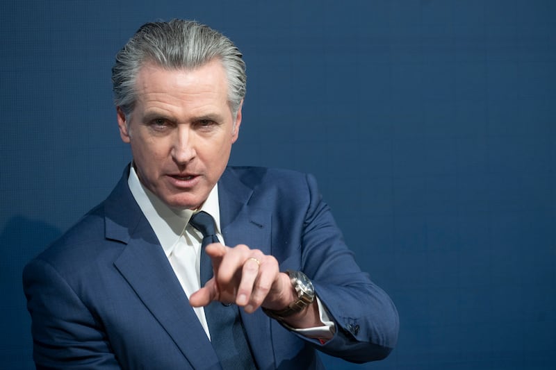 Gov. Gavin Newsom in Munich