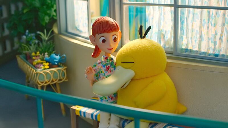 Production still of Pokémon Concierge.
