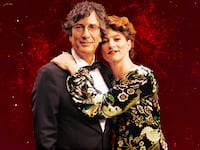 Neil Gaiman and Amanda Palmer.