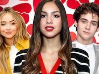 Disney stars Olivia Rodrigo, Sabrina Carpenter, and Joshua Bassett.