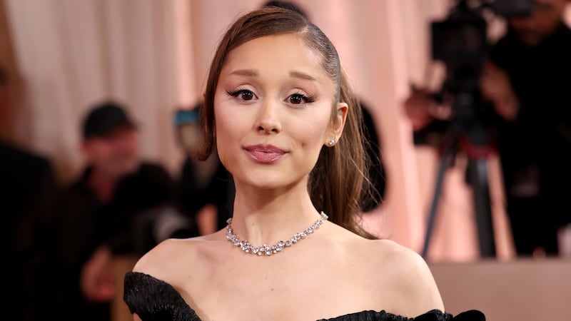 Ariana Grande on January 11, 2026.