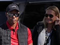 Tiger Woods and Vanessa Trump.