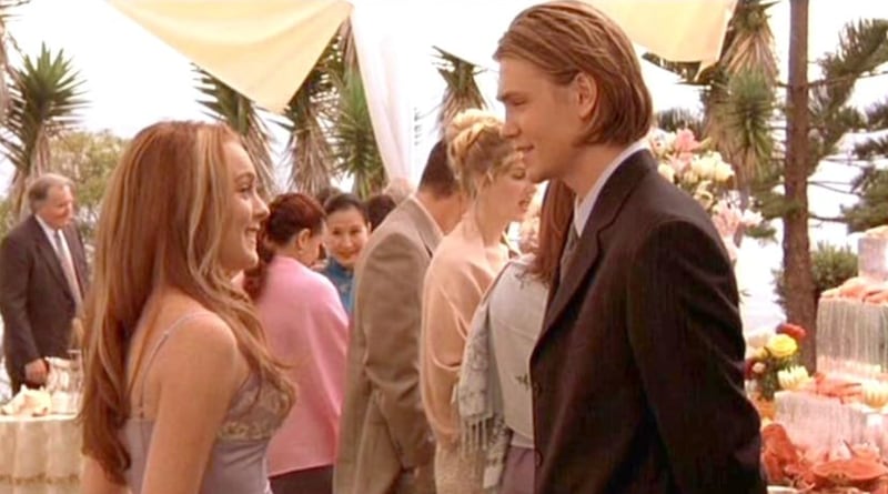 Lindsay Lohan and Chad Michael Murray in Freaky Friday in 2003.