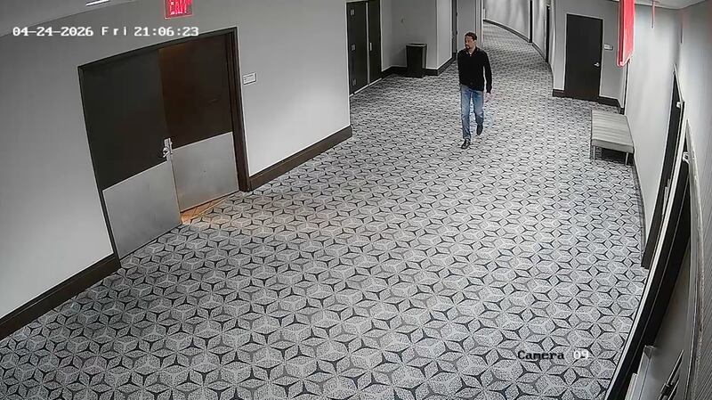 Cole Tomas Allen in the Washington Hilton