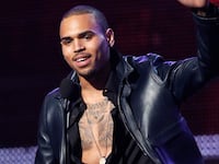 Singer Chris Brown.