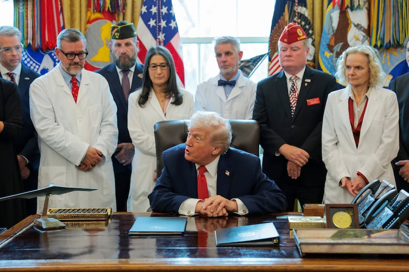 Trump bragged this month about passing a cognitive test in front of "large numbers of doctors and experts, most of whom I do not know."