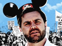 JD Vance gets mocked about Disneyland visit.
