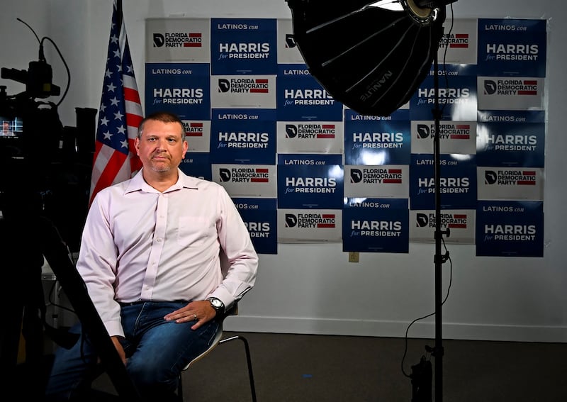 Rich Logis, a former Republican who supported Donald Trump in 2016 and 2020.