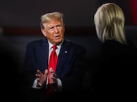 Former U.S. President and Republican presidential candidate Donald Trump.
