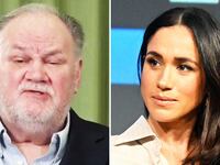 Thomas Markle and Meghan Markle.