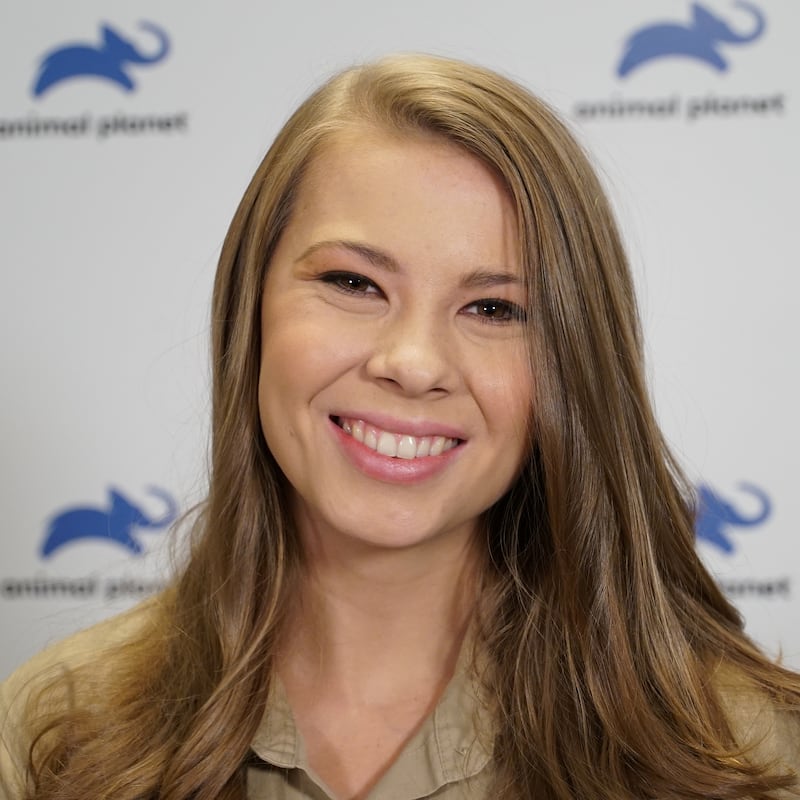 Bindi Irwin, daughter of the late Steve Irwin.