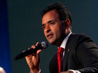 Republican presidential candidate Vivek Ramaswamy