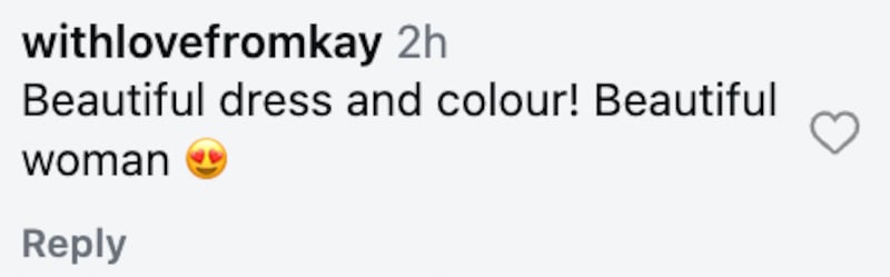 Fans commented their support for Chrissy Metz's red carpet look on her Instagram post.