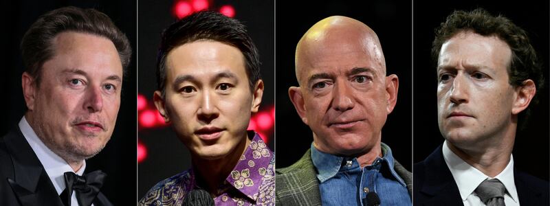The tech titans lining up behind Donald Trump.