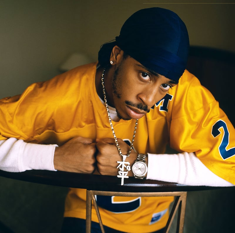 Hip-hop artist Ludacris, whose birth name is Christopher Bridges, poses for a photo on Jan. 1, 2001.