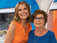 TODAY -- Pictured: Savannah Guthrie and mother Nancy Guthrie on Thursday, June 15, 2023 -- (Photo by: Nathan Congleton/NBC via Getty Images)