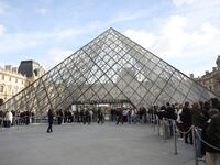 PARIS, FRANCE - OCTOBER 30: The Louvre Museum in Paris is open to the public, but the Galerie d'Apollon is still closed after the theft of several French crown jewels earlier this month in Paris, France on October 30, 2025. (Photo by Stringer/Anadolu via Getty Images)
