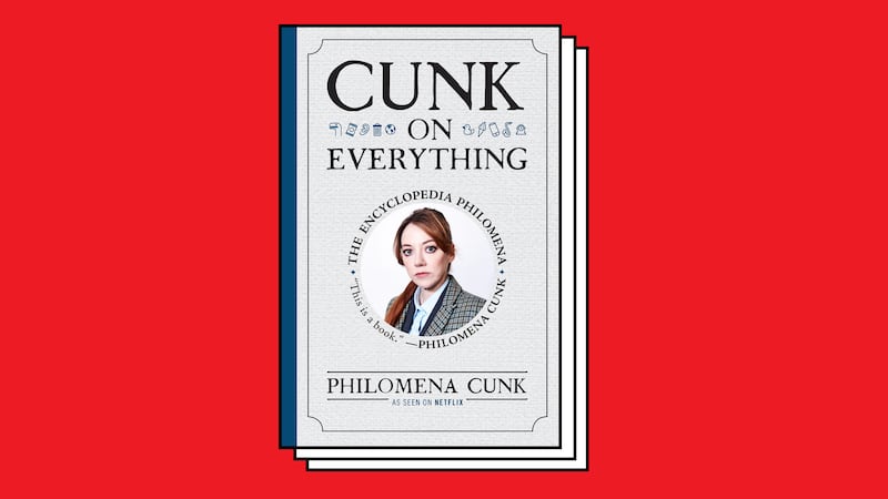 The book cover of Cunk on Everything.