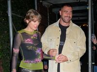 Taylor Swift and Travis Kelce