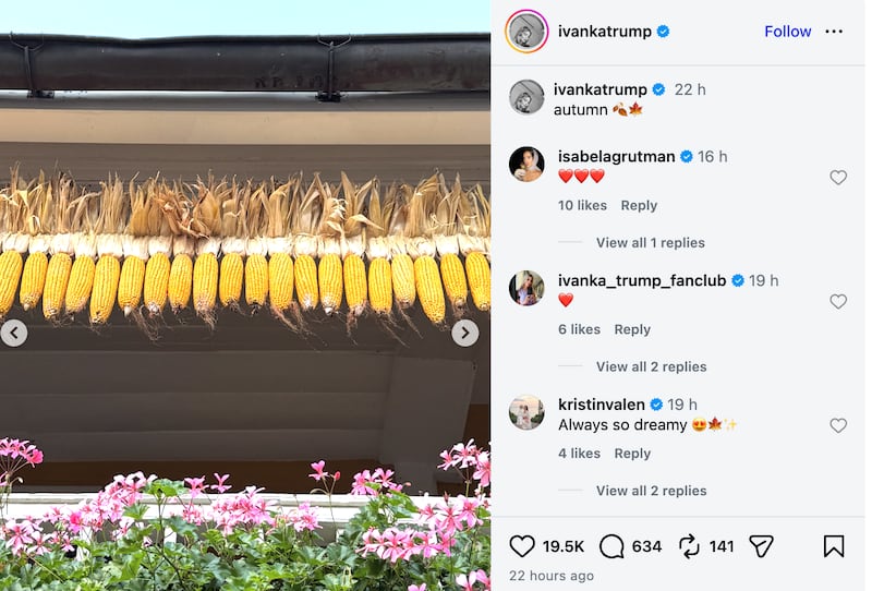 Ivanka Trump/Instagram
