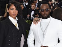 Cassie Ventura and Sean "Diddy" Combs attend the Heavenly Bodies: Fashion & The Catholic Imagination Costume Institute Gala at The Metropolitan Museum of Art on May 7, 2018 in New York City.