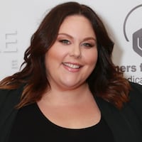 Actress Chrissy Metz at an Emmy Award celebration in 2016 in Los Angeles, California.