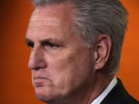 A picture of House Speaker Kevin McCarthy. A group of six or seven activists were arrested by Capitol police Monday after storming House Speaker Kevin McCarthy’s office to demand passing the President’s Emergency Plan for AIDS Relief.