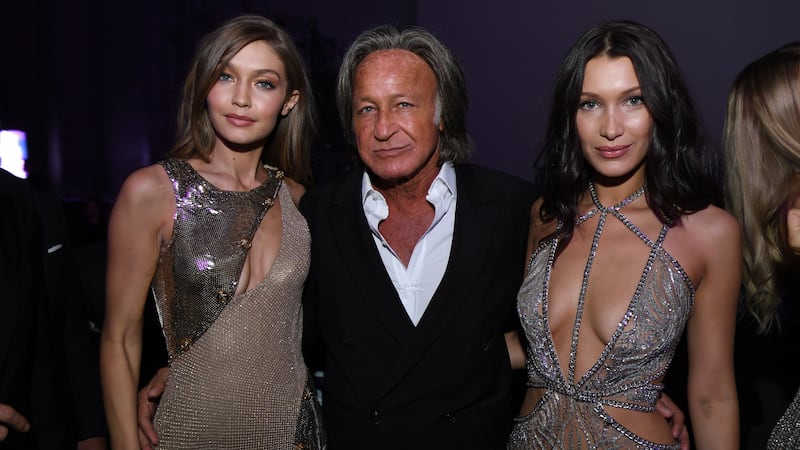 Gigi Hadid, Mohamed Hadid and Bella Hadid