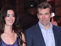 Anne Hathaway and Patrick Brammall