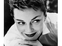 Singer and Television personality Peggy King poses for a portrait in circa 1957.