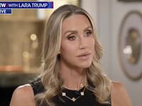 Lara Trump interviewing the Chrisley family.