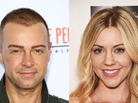 Joey Lawrence and Samantha Cope