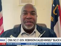 Mark Robinson on Newsmax TV.