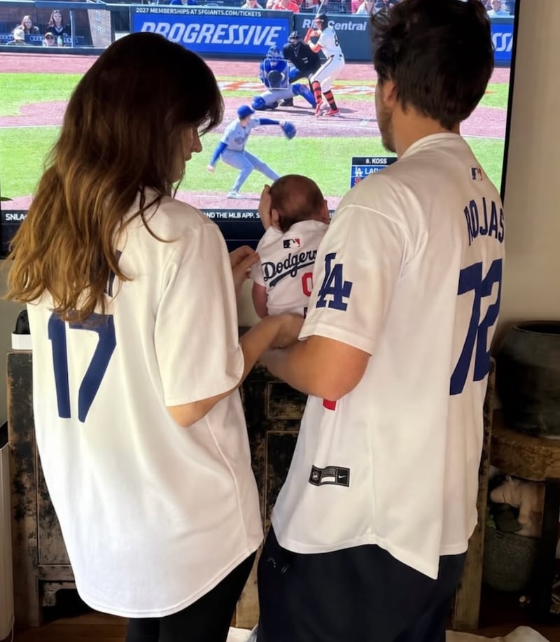 Supermodel Barbara Palvin and her husband, actor Dylan Sprouse, announced the birth of their first child, Sylvie, on Sept. 28 in a shared Instagram post.