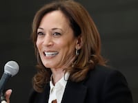 Former Vice President Kamala Harris, pictured June 6, announced on July 30 that she would not run for governor of California in 2026 after months of deliberations.