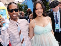 Rihanna and A$AP Rocky.