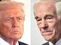 Donald Trump and Ron Paul