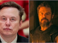 Elon Musk and Matt Damon