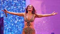 Jennifer Lopez performs during the debut of her Las Vegas residency at The Colosseum at Caesars Palace on December 30, 2025, in Las Vegas, Nevada.