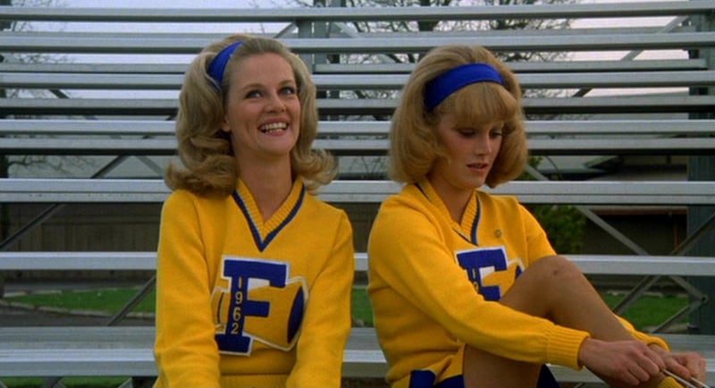 Martha Smith and Mary Louise Weller in National Lampoon's “Animal House.”
